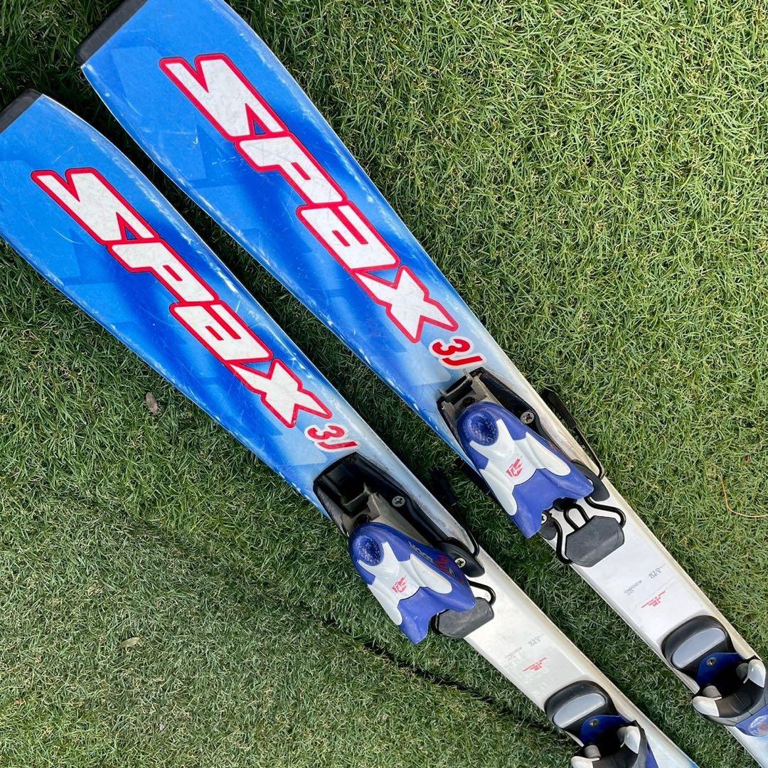 スキー　子ども　ジュニア　3点セット　スキー板　ブーツ　ストック　男の子　130