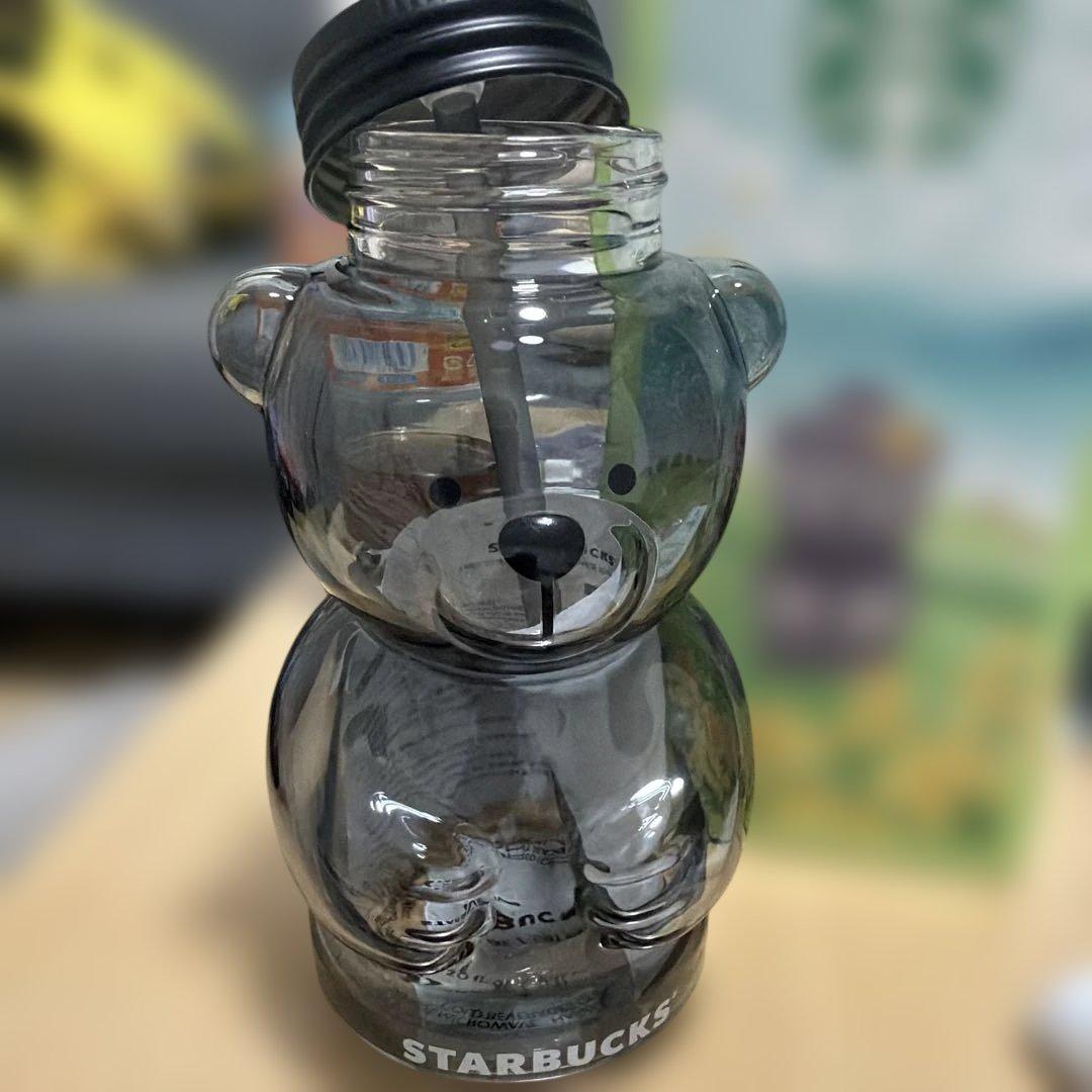 スターバックス ベアリスタ ガラスドリンクジャー
