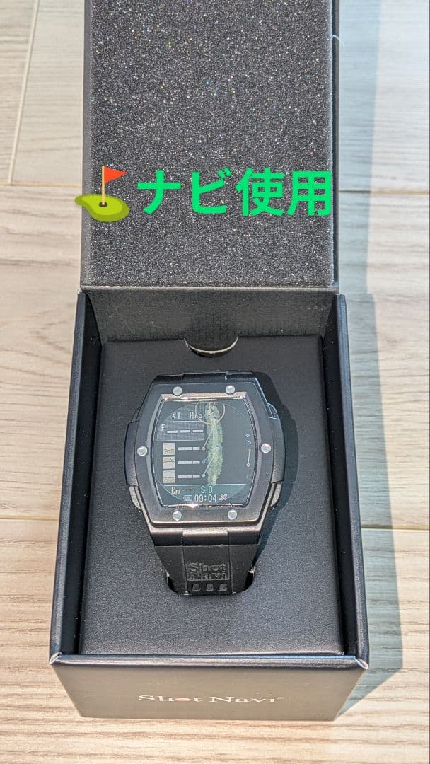 Crest Golf GPS Watch ブラック