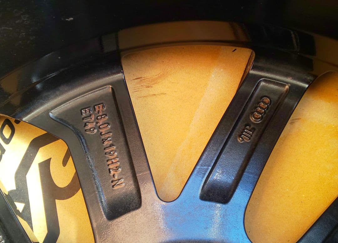 jjjunjiアウディS3 19インチ S3専用純正オプションホイール