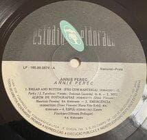 BRA盤89年オリジ！レア！！Annie Perec/Same