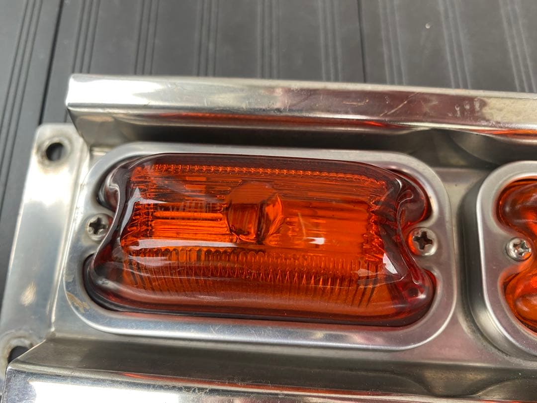 4連車高灯　ガラスレンズ　前開きタイプ