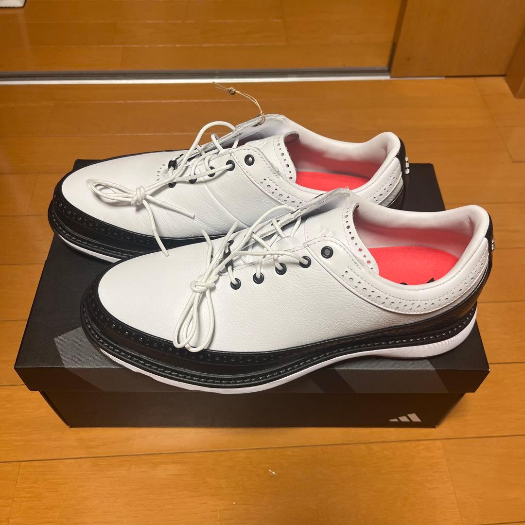 adidas BOOST MC80 ゴルフシューズ メンズ ホワイト