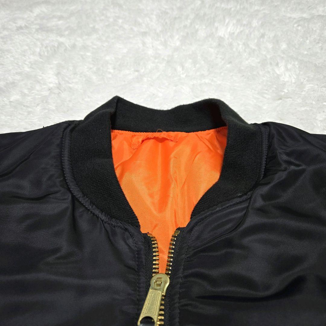 MIL-TEC ミルテック MA-1 フライトジャケット XL 中綿 オレンジ