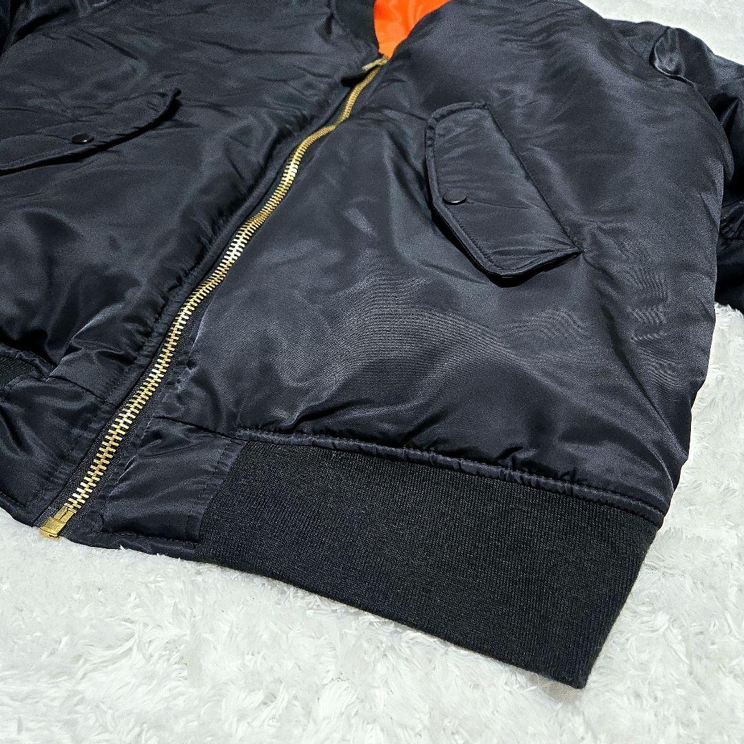 MIL-TEC ミルテック MA-1 フライトジャケット XL 中綿 オレンジ