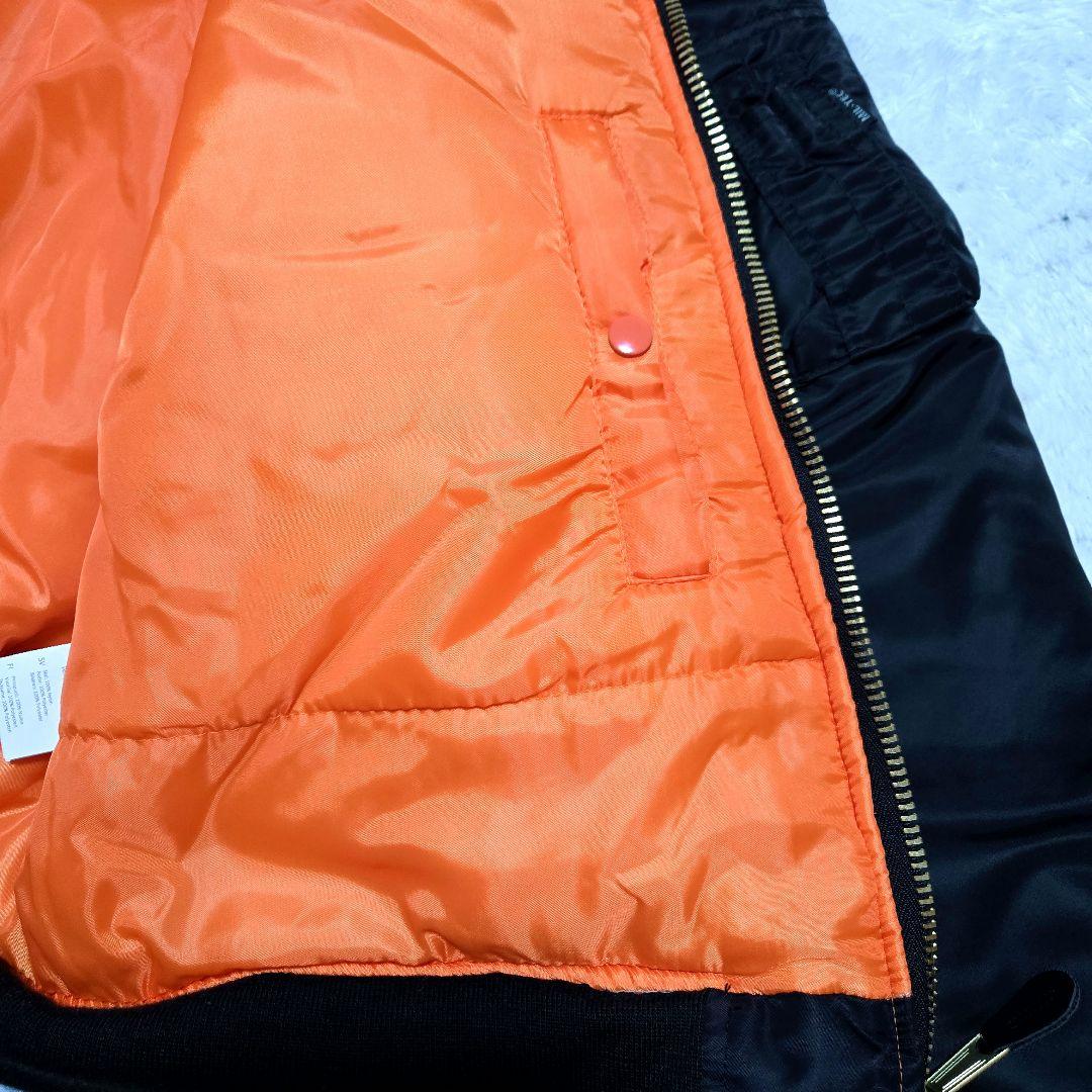 MIL-TEC ミルテック MA-1 フライトジャケット XL 中綿 オレンジ