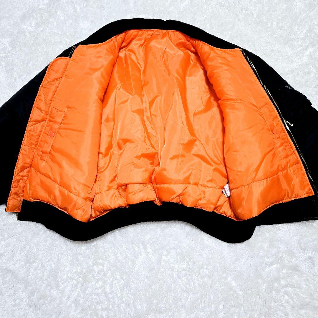 MIL-TEC ミルテック MA-1 フライトジャケット XL 中綿 オレンジ