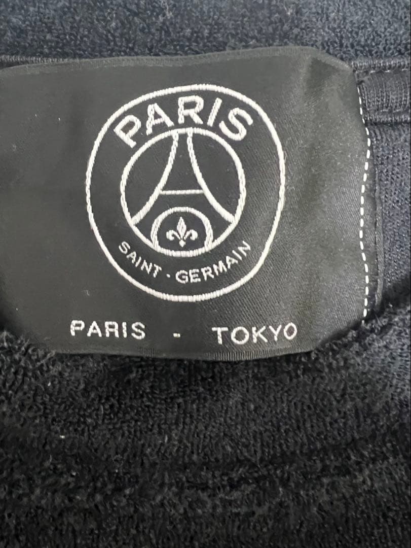 【✨新古品✨】パリサンジェルマン パイル Tシャツ カットソー 半袖 L