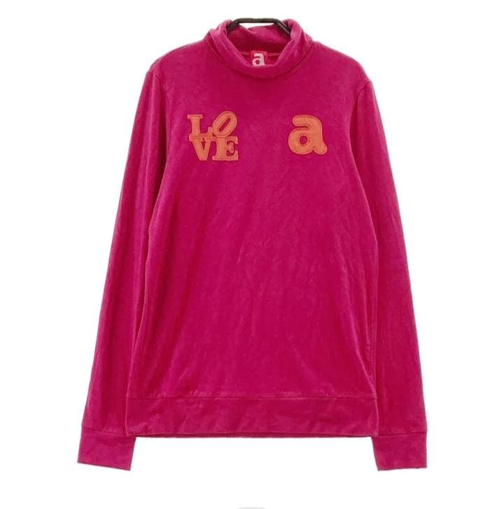 archivioピンク タートルネック セーター 36