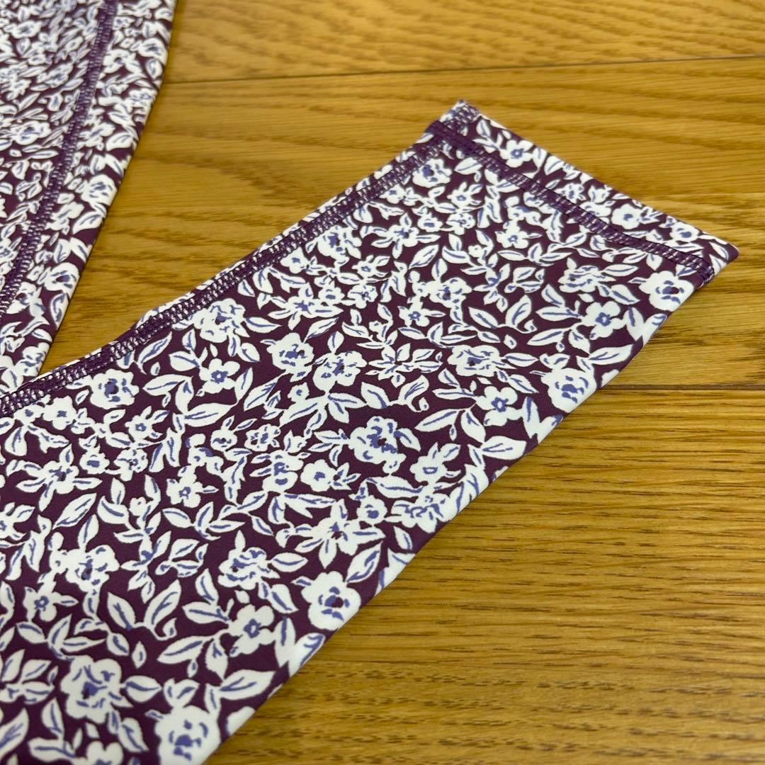 新品 emmi ヨガウェア 上下セット 花柄 エミ レディース S