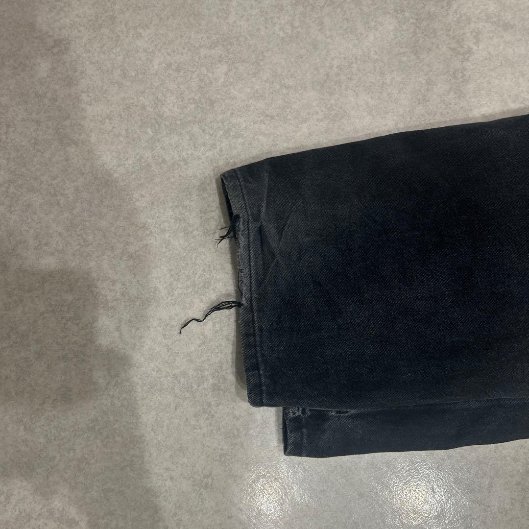 Dime ブラックパンツ ダメージあり