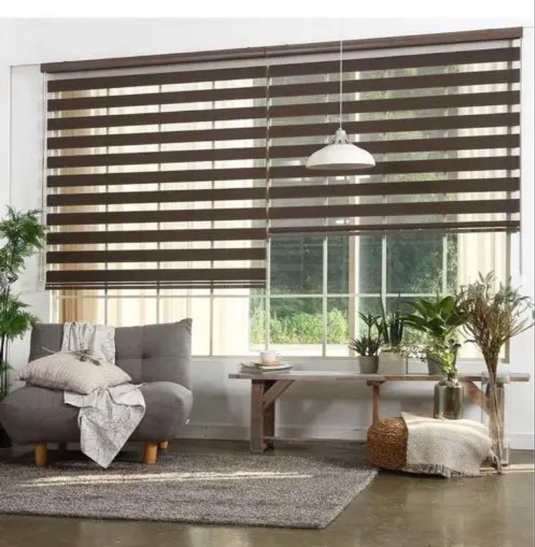 eeHAUS 調光ロールカーテン W170×H210cm