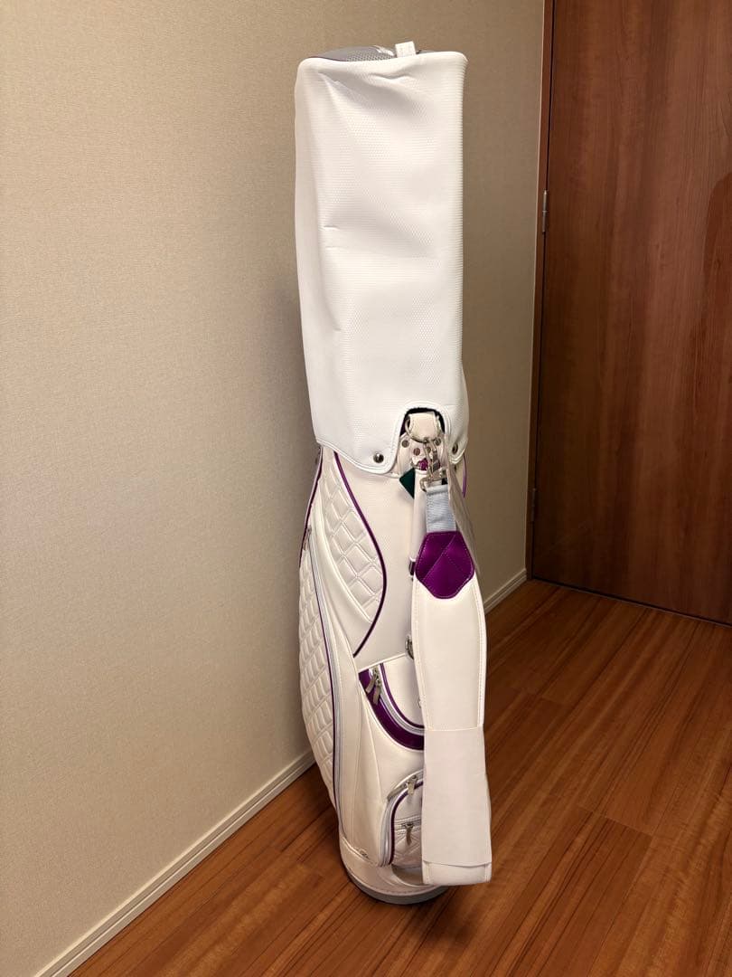 ブリヂストンPHYZ CBPH64 キャディバッグ　レディース￼ 白×ピンク