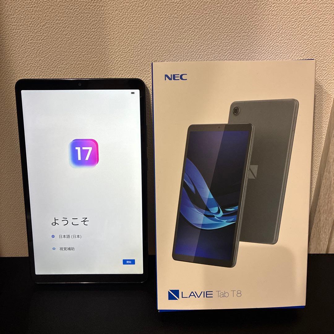 nec lavie tab t8 タブレット