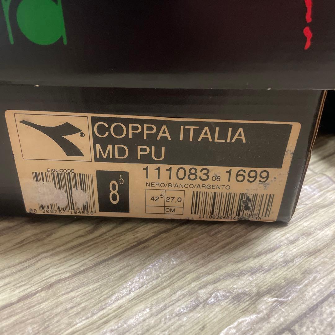値下げ　ディアドラ　サッカー　スパイク　コパイタリアMD PU