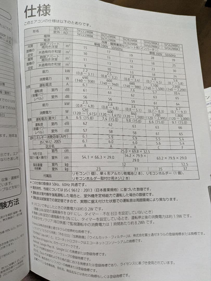 ぞうさま専用　発送2/20頃⭐️富士通ゼネラル　nocriaエアコン11〜17畳