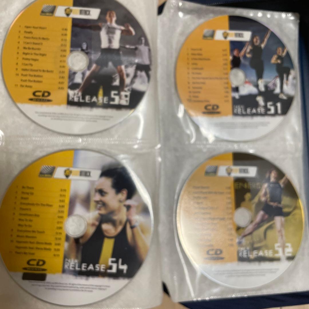 LesMILLS ボディコンバット ボディアタック CD 総数100枚以上