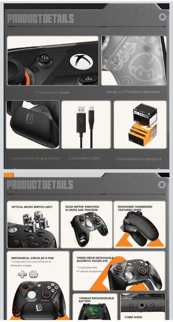 未開封新品 GameSir G7 Pro ゼンレスゾーンゼロ ZZZコラボ