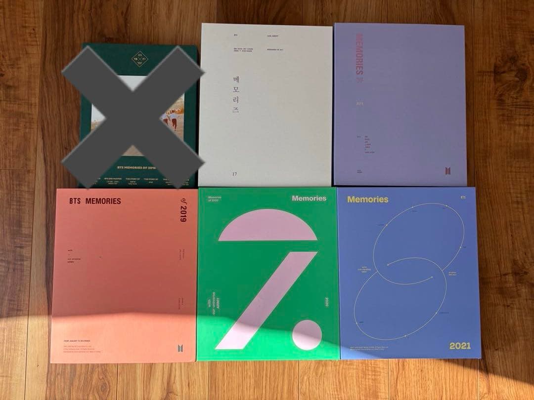 BTS MEMORIES OF 2017〜2021 トレカ付き DVD セット
