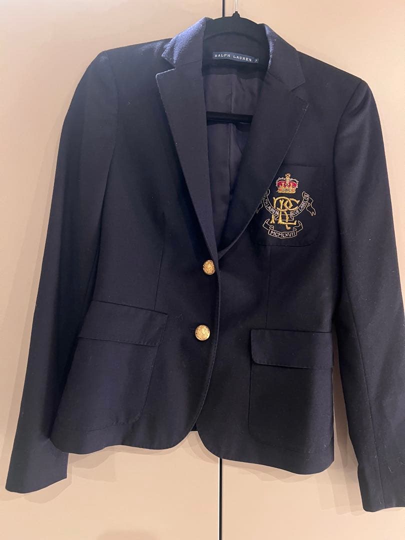 RALPH LAUREN　ラルフローレン ブレザー　紺ジャケット