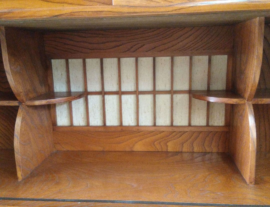 [赤ずきんちゃん]茶箪笥 飾り棚 和箪笥 飾り台 昭和レトロ アンティーク