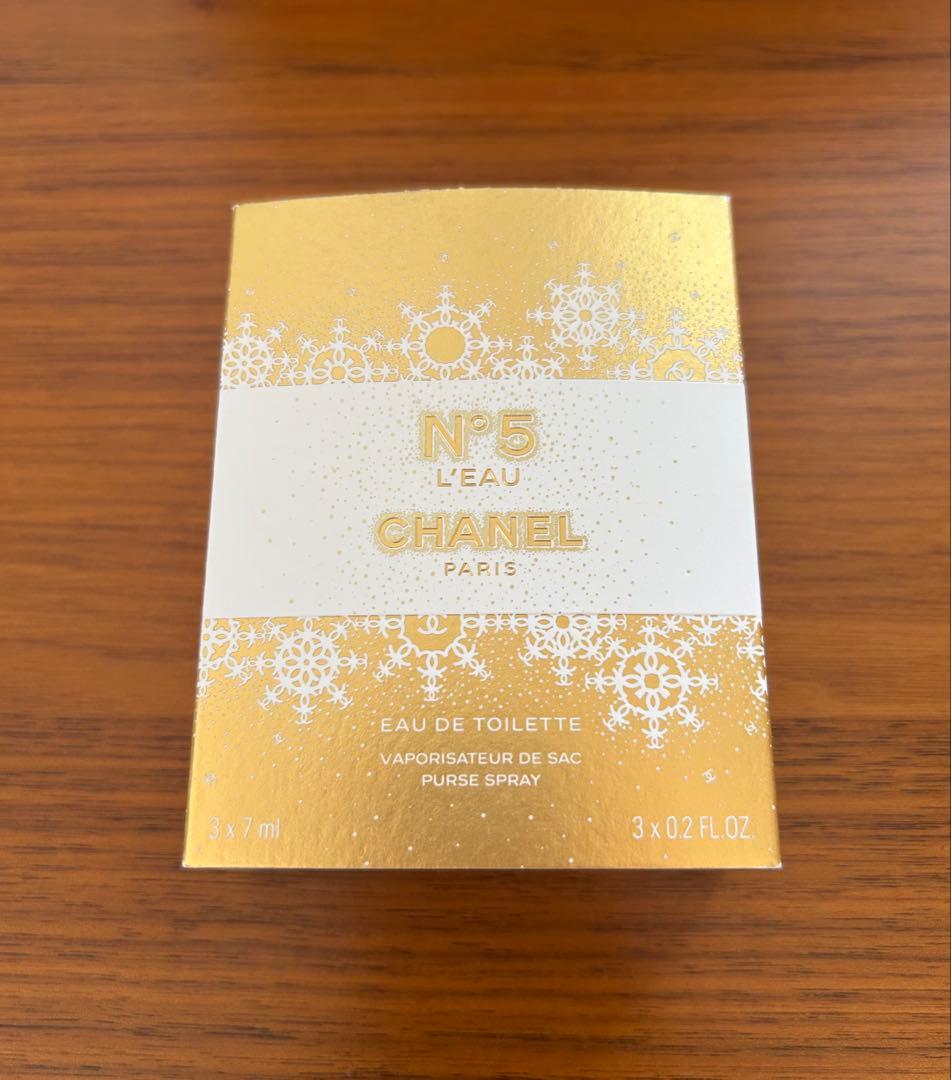 きなこCHANEL 5番N°5 L'EAU オードトワレ 3本セット