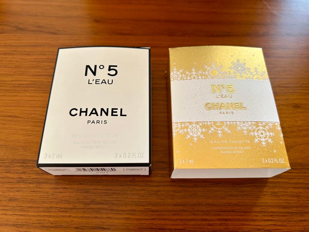 きなこCHANEL 5番N°5 L'EAU オードトワレ 3本セット