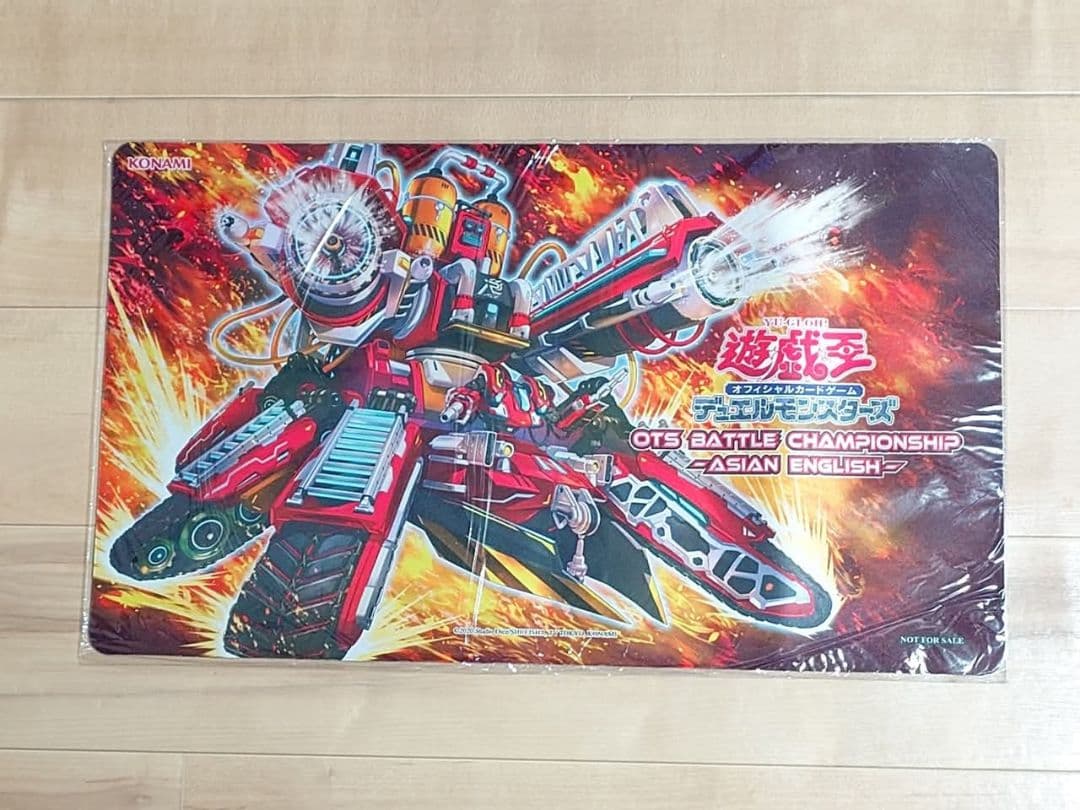 【超希少・未開封】遊戯王 公式 R-ACE タービュランス プレイマット 台湾