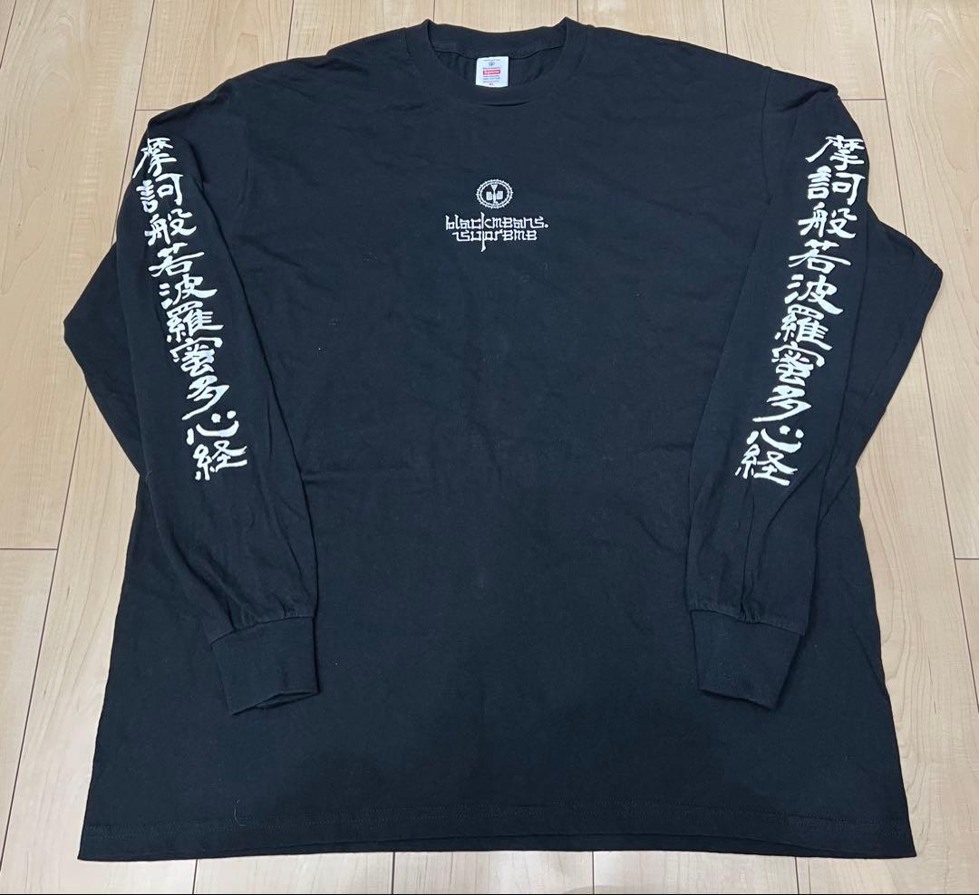 トップス supreme black means L/S TEE