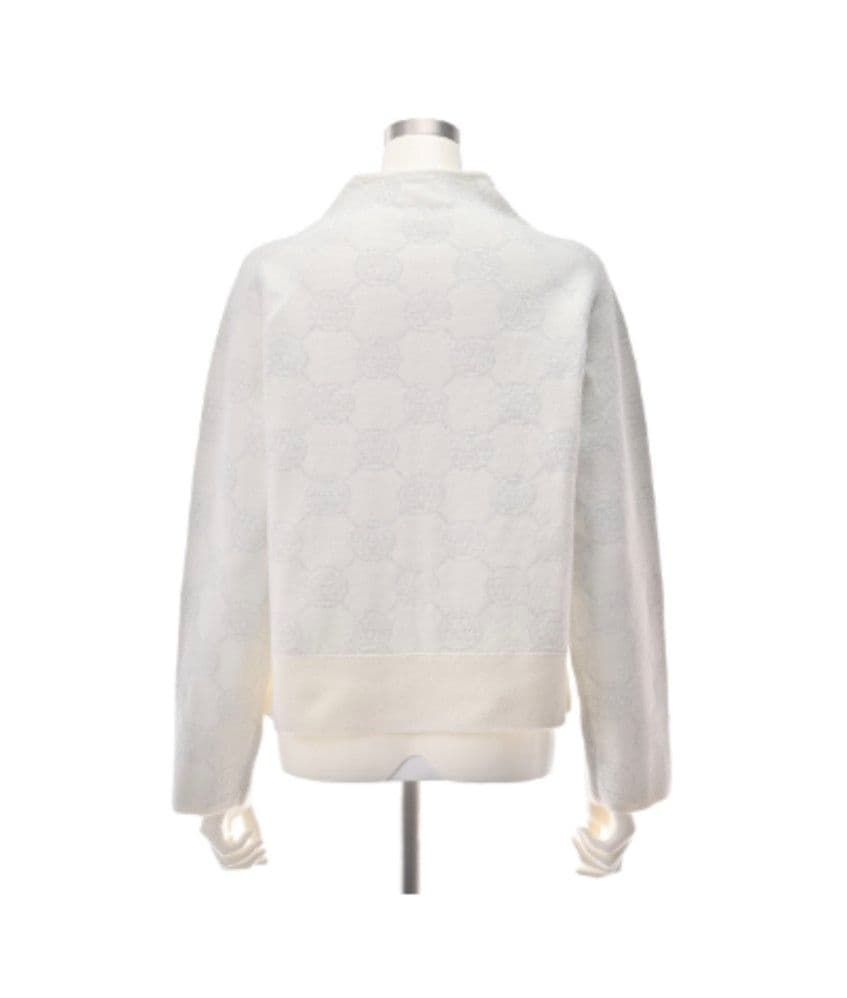 【新品】アンコキーヌ　コアスパンヤーンニット　ボトルネックブルゾン