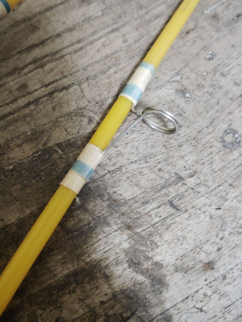 strong オールド　5.3ft　スピニング　ロッド　グラス