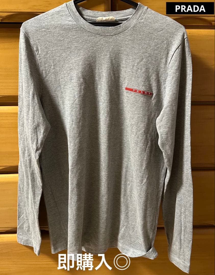 PRADA プラダ 長袖Tシャツ Pradasport