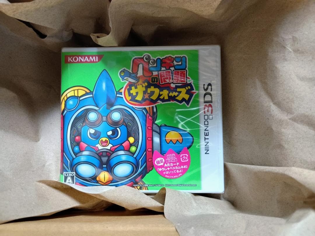 初回版 新品 ニンテンドー 3DS ペンギンの問題 ザ・ウォーズ ベッカムネオ