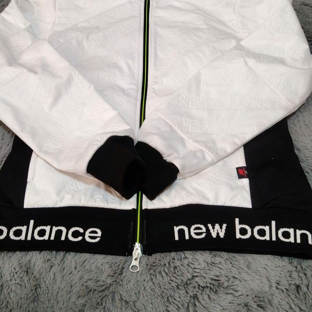 new balance♡裏起毛♡型押し/ジャケット♡M ゴルフ/スポーツ/テニス