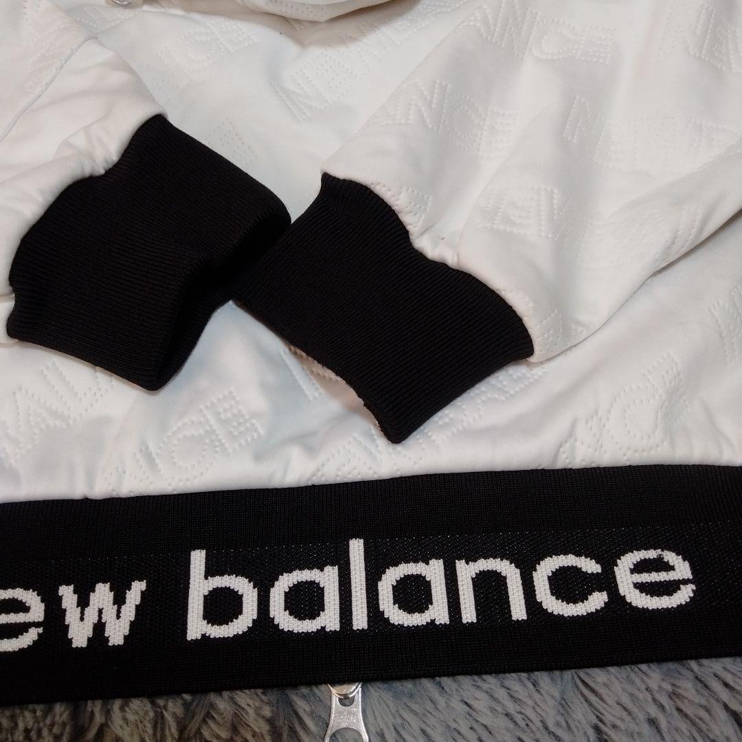 new balance♡裏起毛♡型押し/ジャケット♡M ゴルフ/スポーツ/テニス