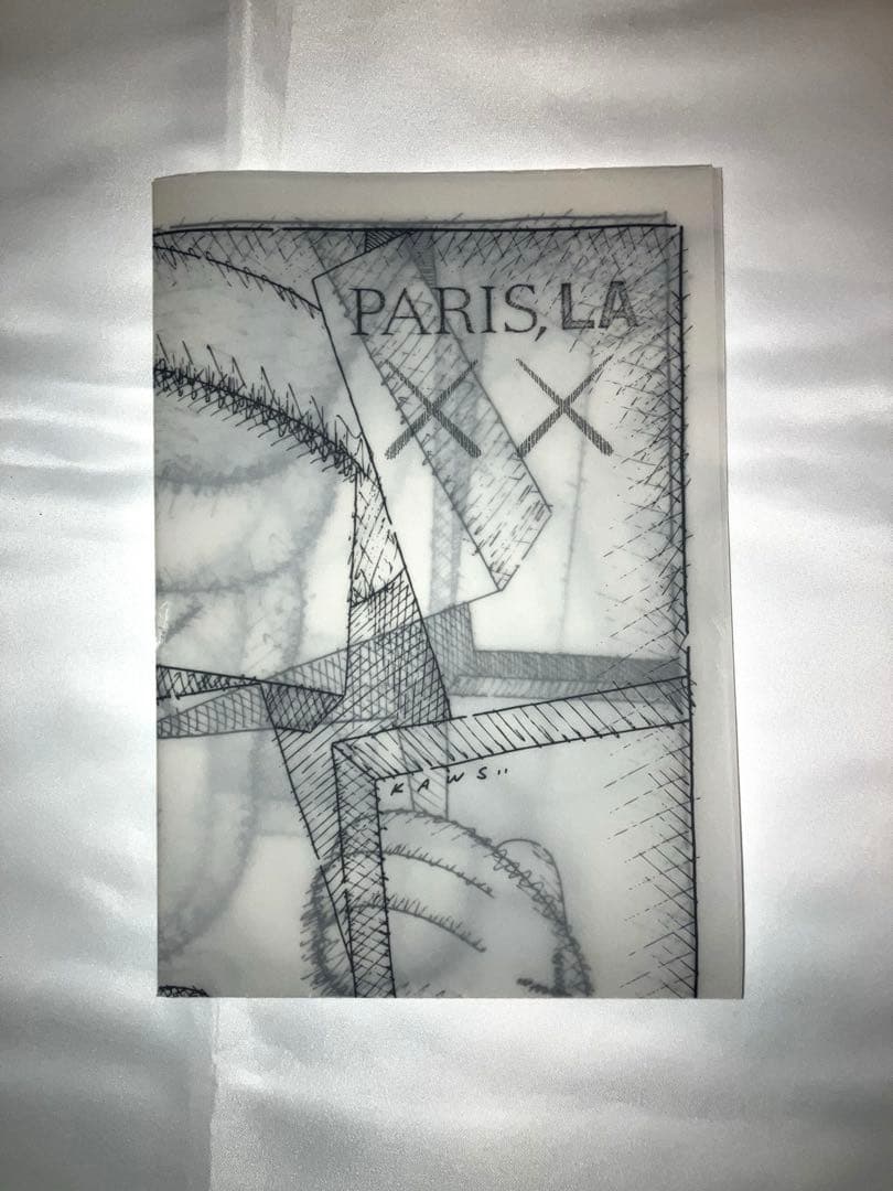 【希少】Kaws Paris,LA シルクスクリーンオリジナルポスター