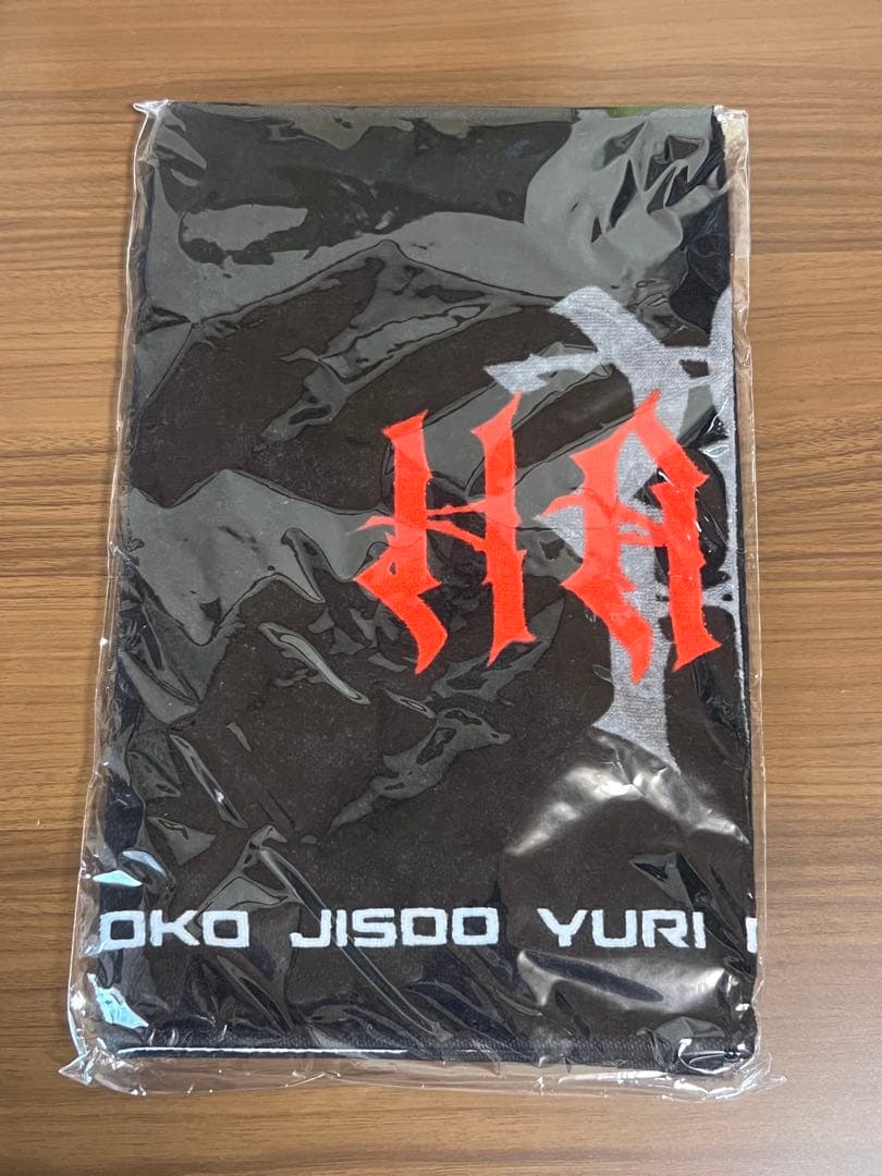 【新品未開封】HANA ロゴフェイスタオル