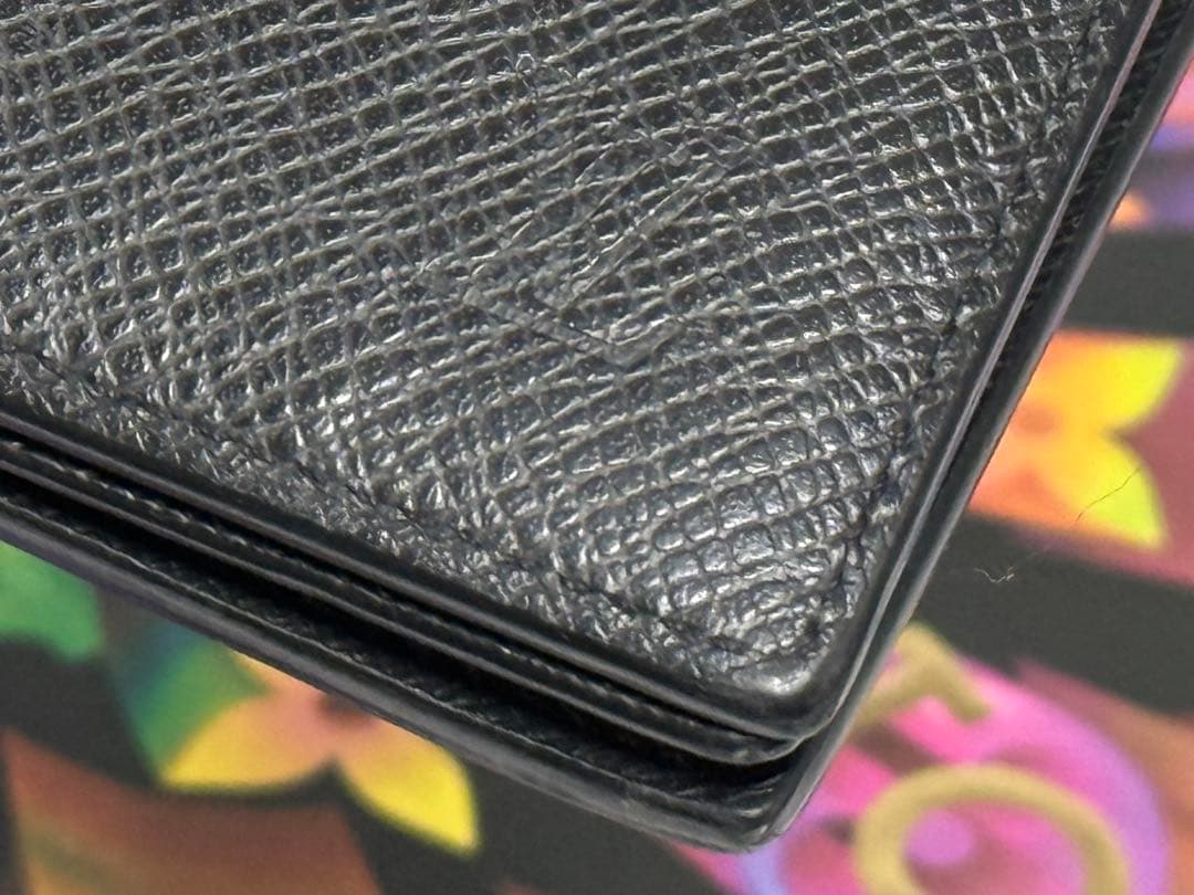 良品！ICチップ搭載　ルイヴィトン　ポルトフォイユアメリゴNM 黒系