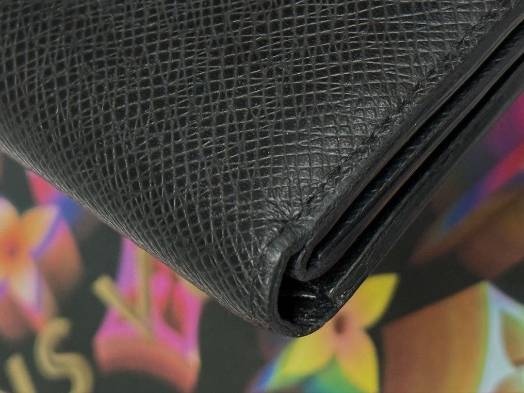 良品！ICチップ搭載　ルイヴィトン　ポルトフォイユアメリゴNM 黒系