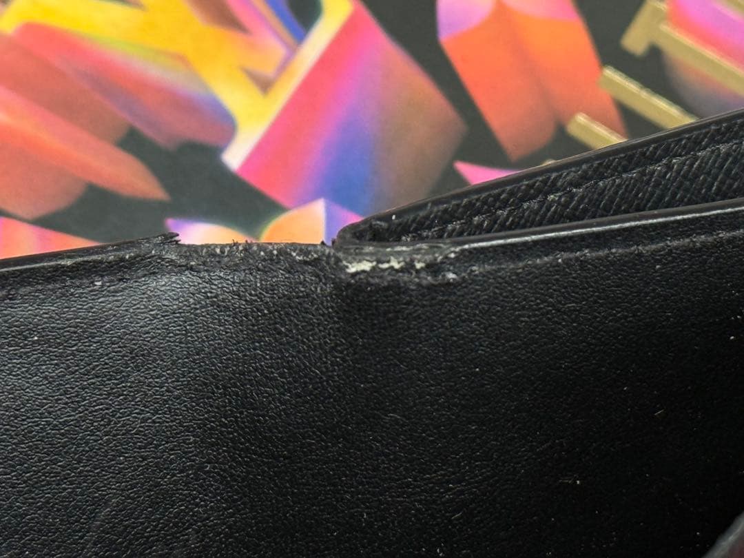 良品！ICチップ搭載　ルイヴィトン　ポルトフォイユアメリゴNM 黒系