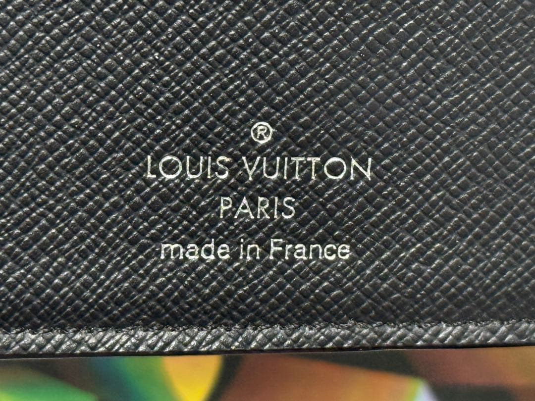 良品！ICチップ搭載　ルイヴィトン　ポルトフォイユアメリゴNM 黒系