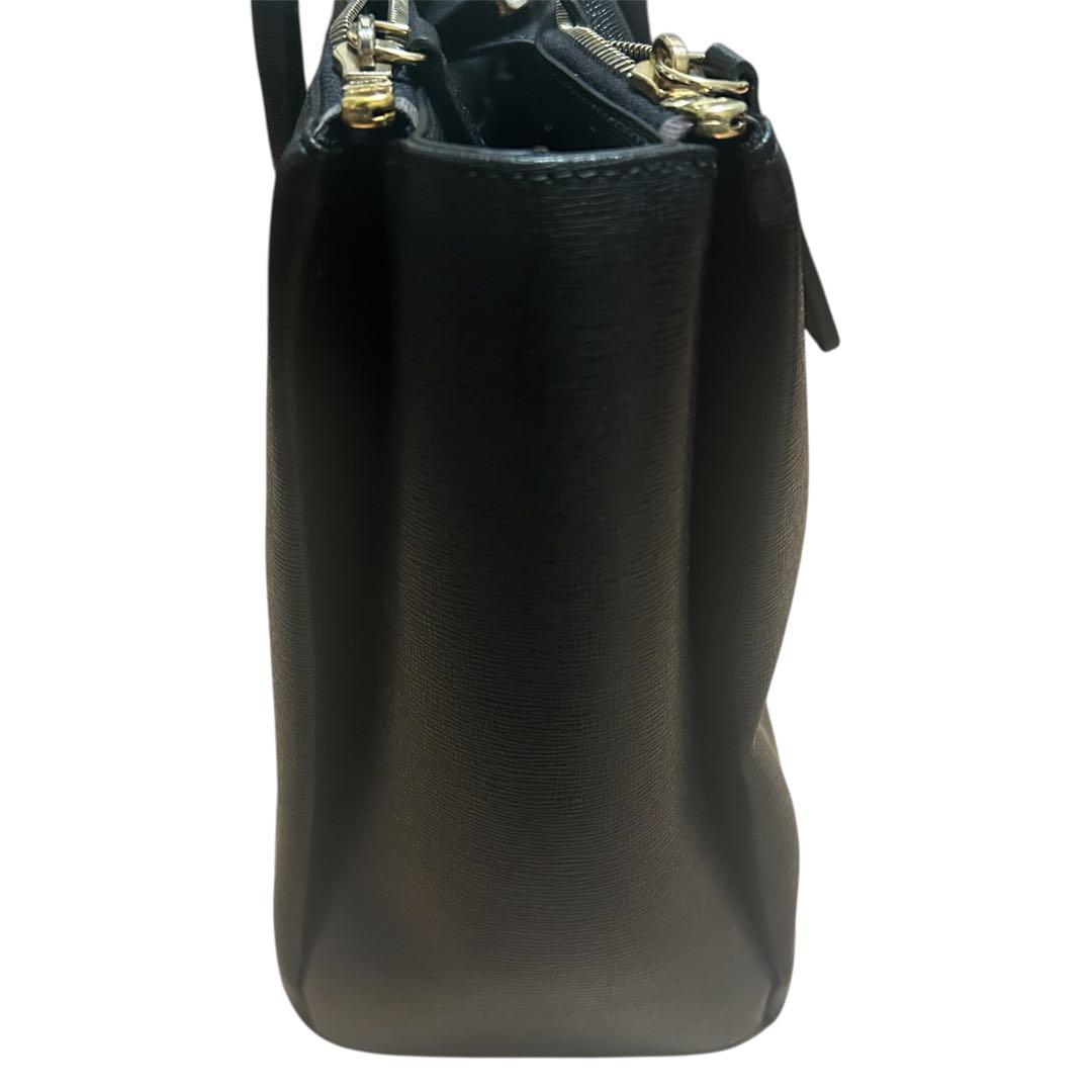 【美品】FURLA テッサ トートバッグ A4 ビジネス スカーフ付き