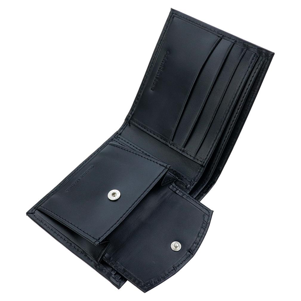 カルバンクライン 二つ折り財布 メンズ 小銭入れ ブラック 31KJ130003