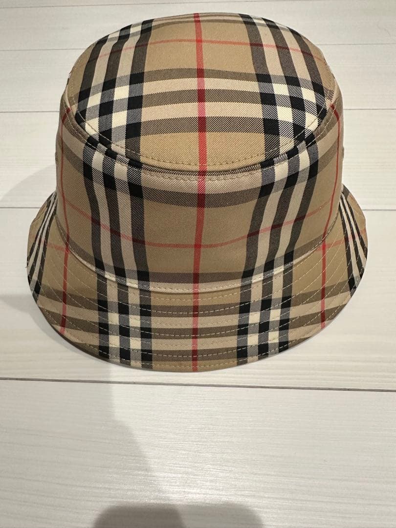 BURBERRY チェック柄 バケットハット Mサイズ