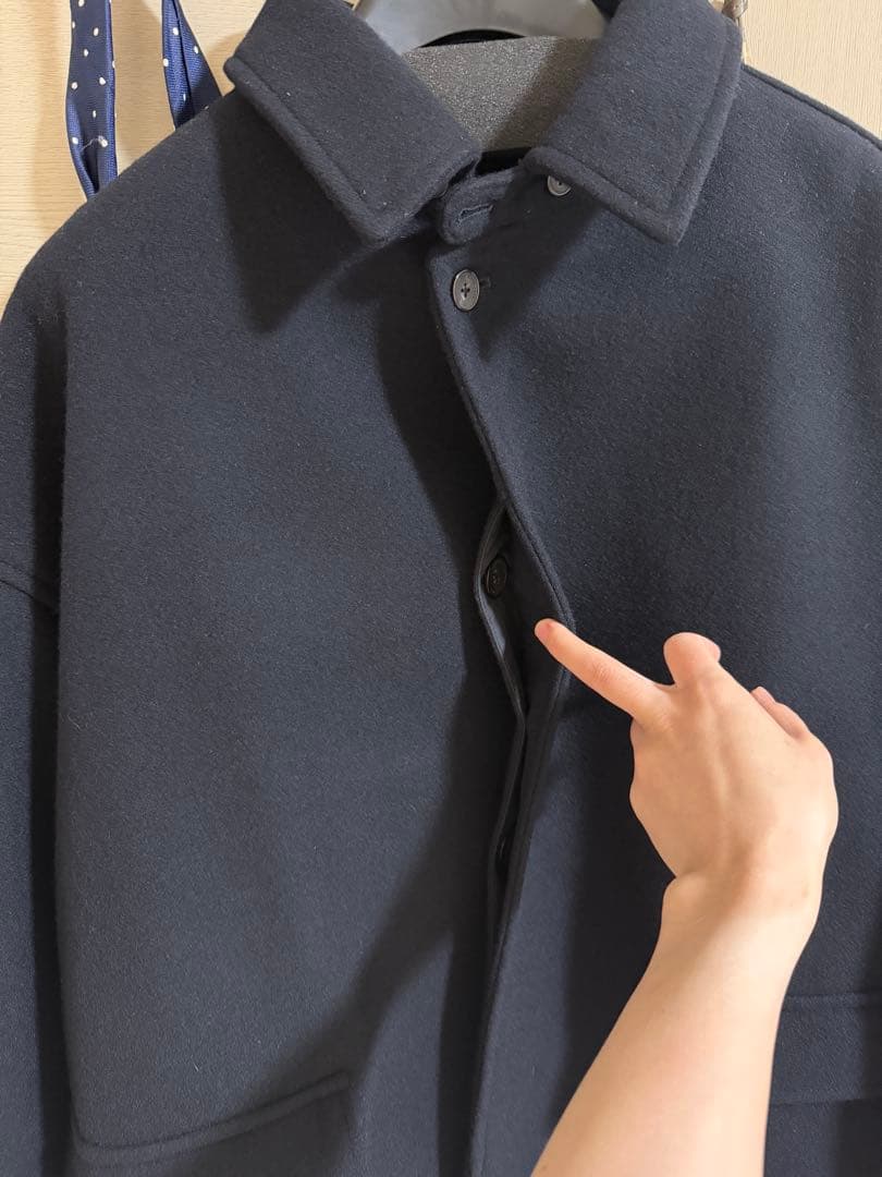 ノースフェイス コンピレーションウールオーバーコート 定価77000円