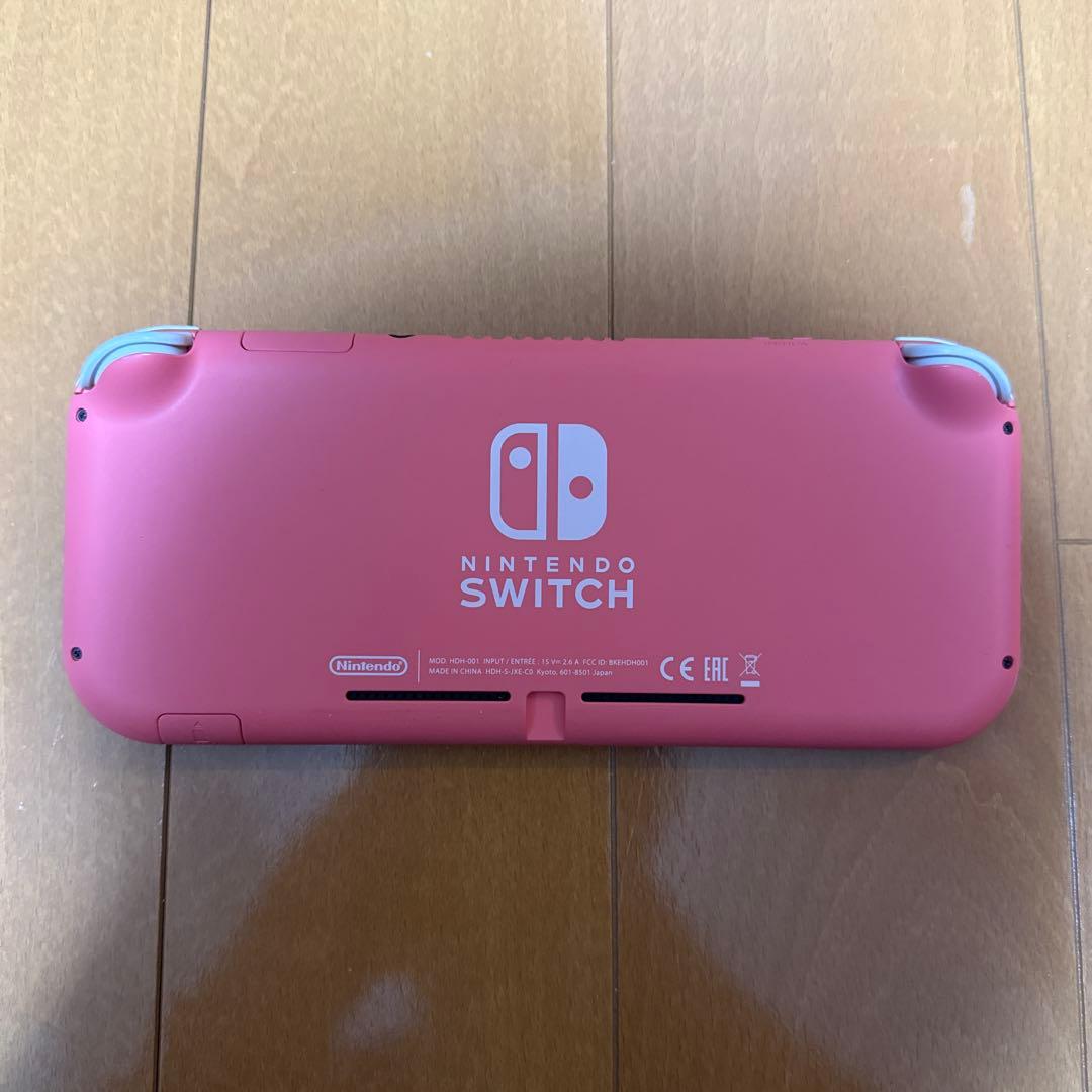 Nintendo Switch Lite ピンク 本体 充電器付き