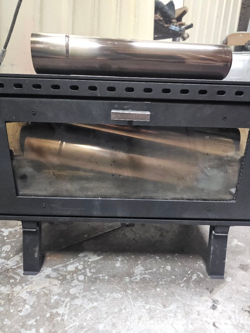 Mt.SUMI ミドラ 2回使用 薪ストーブ 2次燃焼 追加煙突