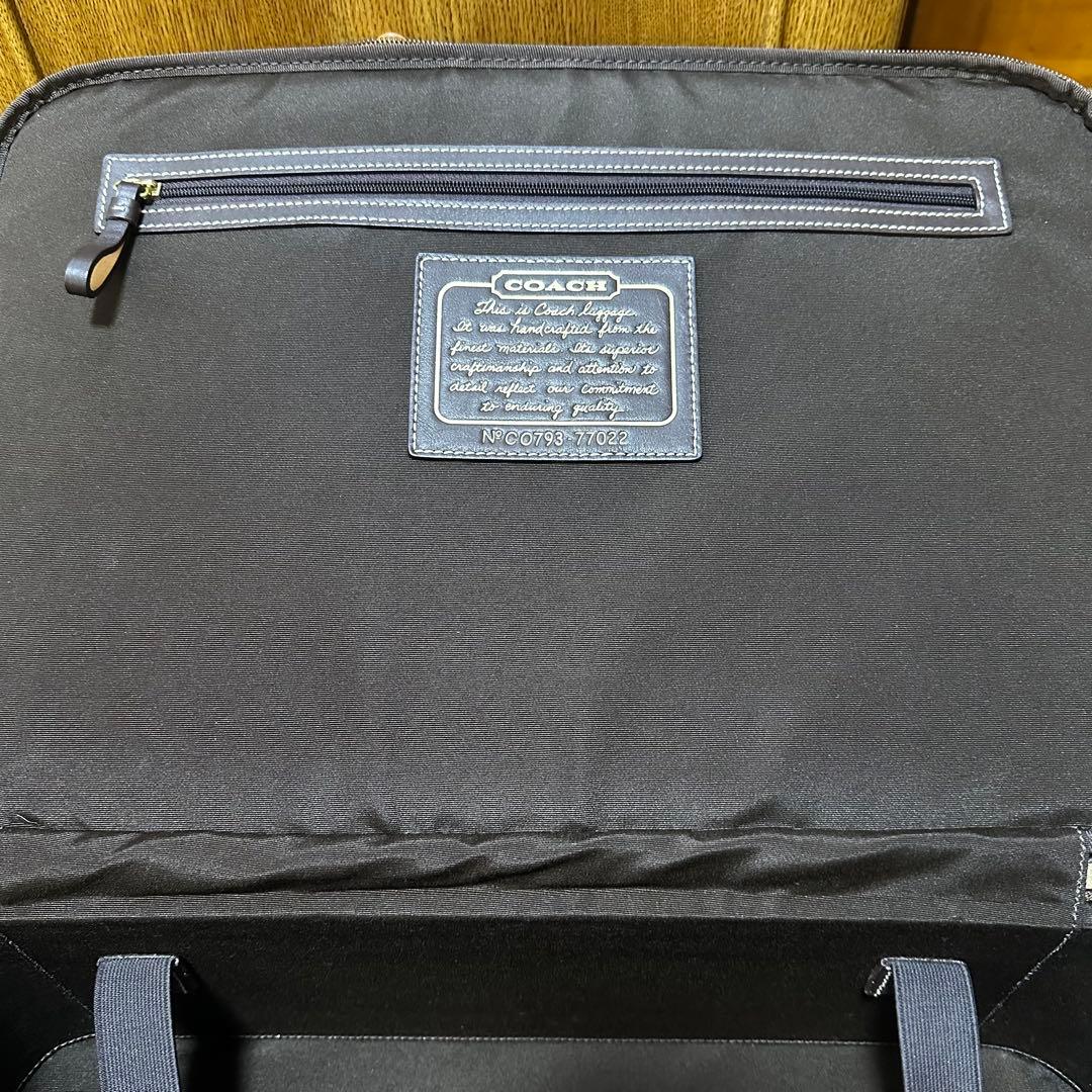 Coach コーチ ロゴパターン キャリーケース 中型
