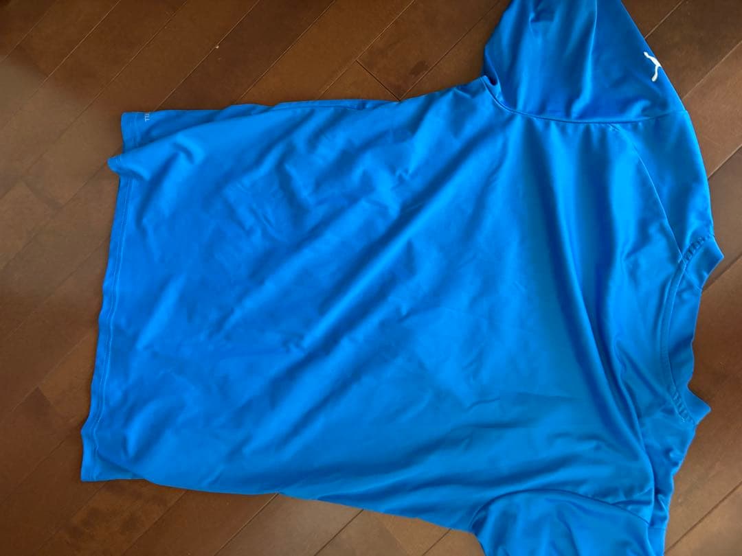 大津高校サッカー部　青　移動着