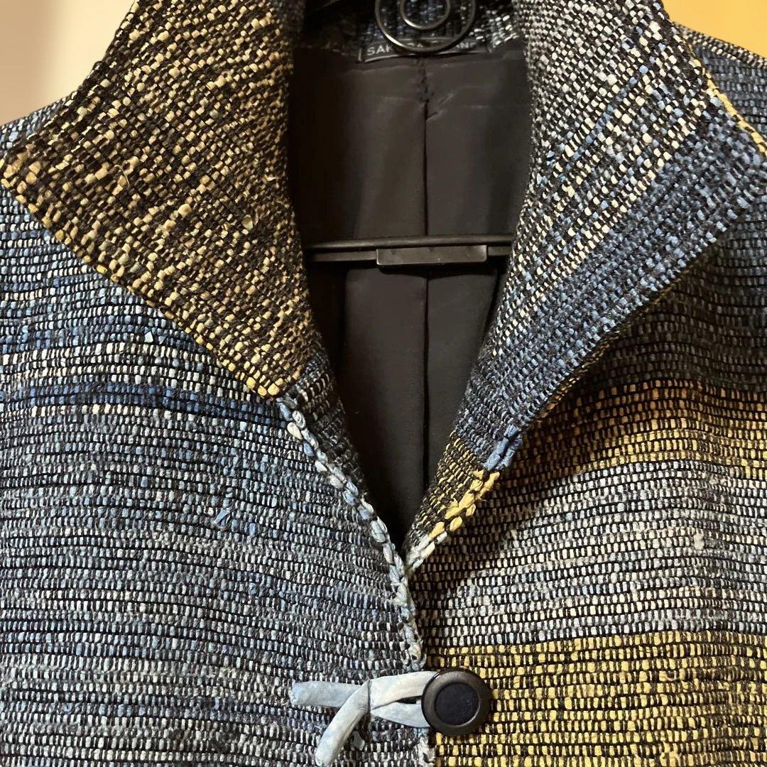 裂織の豪華なコート